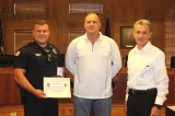 Morristown Police Department Officer Helton Receives Life Saving Award