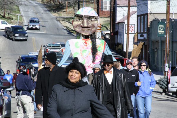 Jefferson County citizens march in honor of Dr. Martin Luther King Jr. - Staff Photo by Jeff Depew