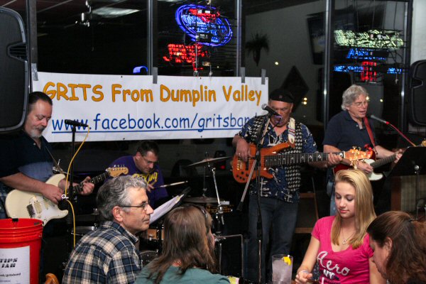 GRITS performing at Dandridge Pizza and More Friday night - Staff Photo by Jeff Depew