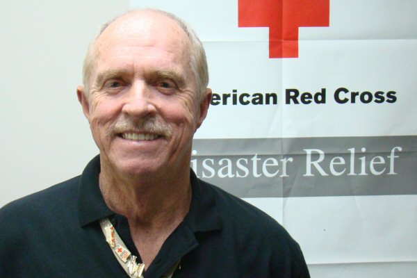 Red Cross Volunteer John Manners