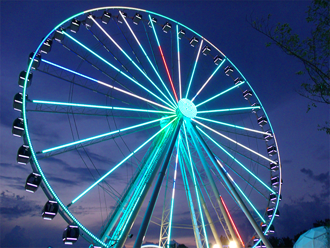200 foot tall observation wheel - Staff Photo by Michael Williams