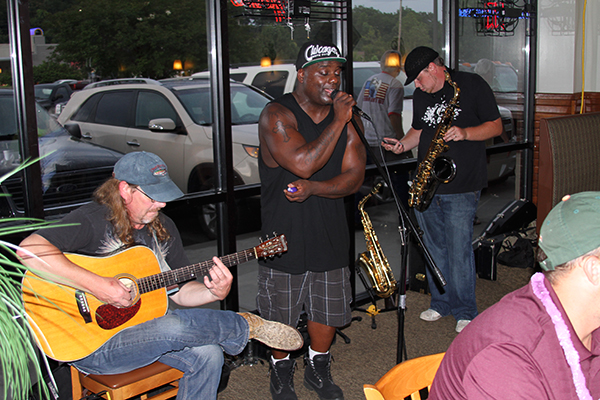 JayStorm performing at Dandridge Pizza and More - Staff Photo by Jeff Depew