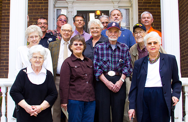 Branner Cemetery Flag Dedication at Glenmore Mansion - Staff Photo by Robin McMahon