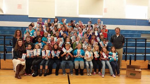 Piedmont Elementary’s 5th grade students in Ms. Romines, Ms. Oakes and Mr. Watkins classes collected over 700 toothbrushes. - Photo submitted