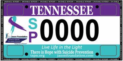 Faison Suicide License Plates 12032013