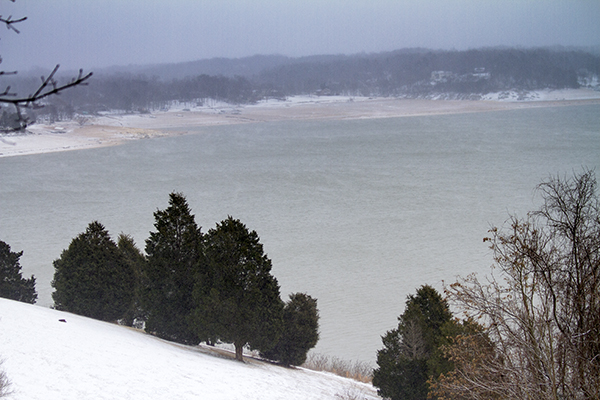Overlooking Douglas Lake, Dandridge, TN. Monday, January 6, 2014- Staff Photo by Jeff Depew