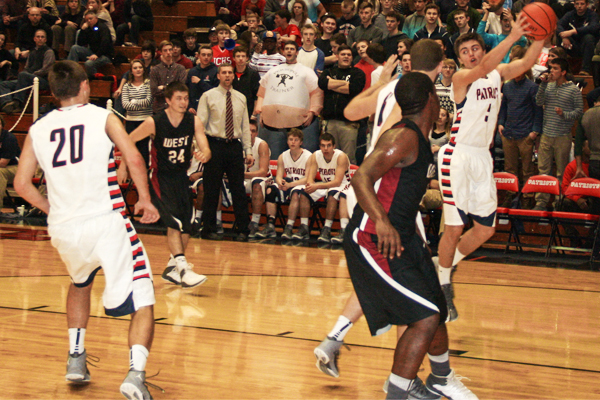 JCHS Patriots vs Morristown West, February 3, 2014-Staff Photo by Mike Stanley