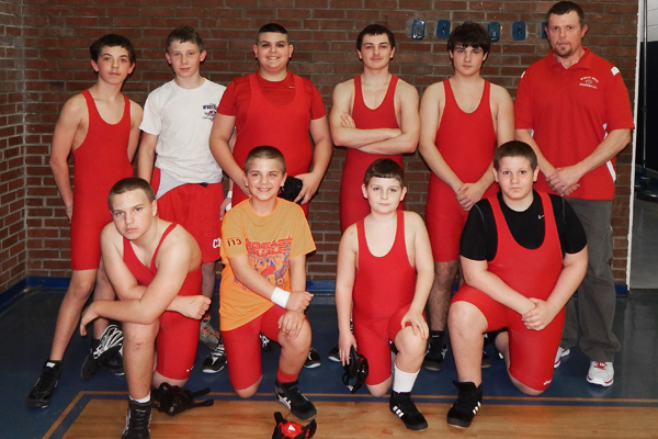 White Pine Wrestling TeamStaff Photo by Kimberly Myers