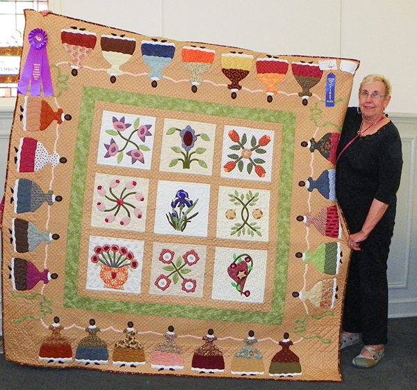 FCE Quilt Show Peoples Choice Winner, Helen Babcock, Tennessee WaltzPhoto submitted by Ira Inman