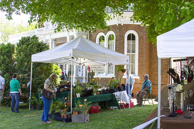 Glenmore Mansion Garden SaleStaff Photo by Jeff Depew