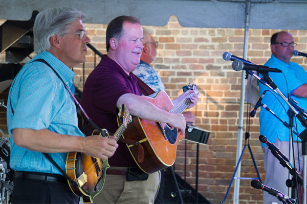 Lost Creek Band performing at Dandridge Music On The Town, June 6, 2014Staff Photo by Jeff Depew