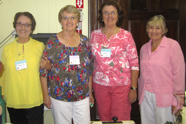Betty Jo Lavelle, Sally Sebert, Kathy Marshall, and Anna Lee BrownPhoto submitted