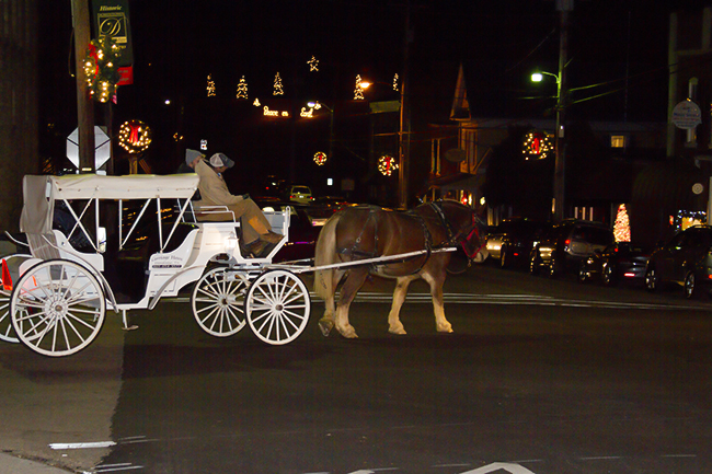 Carriage Rides through the streets of Historic Downtown DandridgeStaff Photo by Jeff Depew