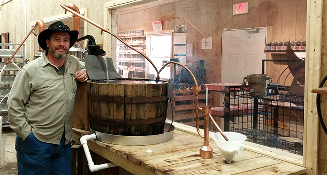 Darrell Miller, Owner of Bootlegger's DistilleryStaff Photo by Kim Myers