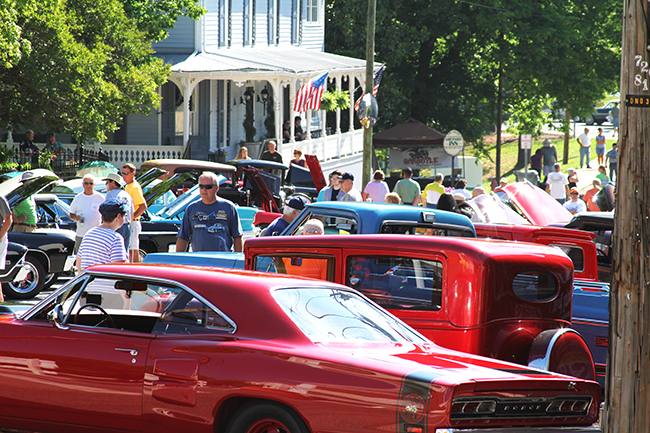 Cruisin & Groovin Annual Car Show in Historic Downtown Dandridge, TN, May 30, 2015Staff Photo by Jeff Depew