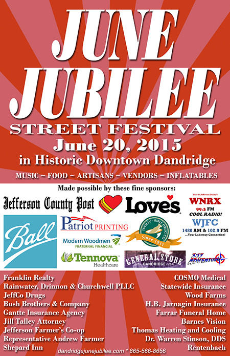 June Jubilee Poster Ad