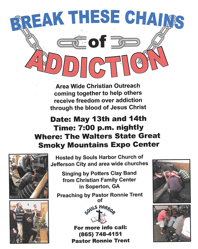 Chains of Addiction event 04122016