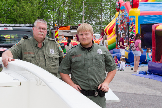 TWRA Officers Wayne & Chase RichStaff Photo by Jeff Depew