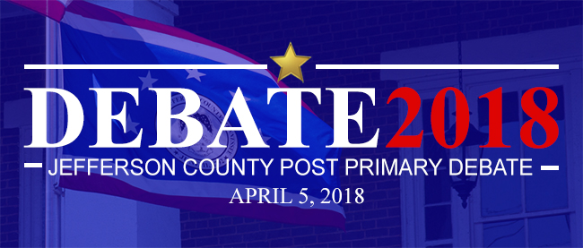 Jefferson County Post Primary Debate 2018 1650 01082018