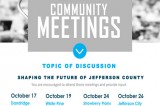 Jefferson County Chamber to Hold Series of Community Meetings