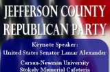 Jefferson County GOP Will Host Lincoln/Reagan Dinner April 27th Jefferson County GOP Will Host Lincoln/Reagan Dinner April 27th