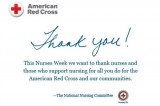 Red Cross recognizes National Nurses Week