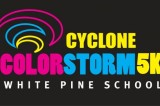 C YCLONE COLOR STORM 5 K set for Saturday, September 14th to benefit White Pine School PTO