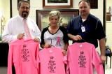 Foes Join Forces For Pink Out
