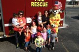 Sparky and NMVFD Visit Steps of Faith Preschool