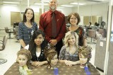 JCHS Cosmetology Students Place For All Three Manikins in TN Valley Fair