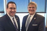 Representative Faison meets with Commissioner Phillips to discuss unemployment issues Representative Faison meets with Commissioner Phillips to discuss unemployment issues