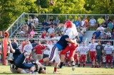 JCHS Defense Struggles in First Fall Scrimmage JCHS Defense Struggles in First Fall Scrimmage