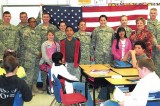 Carson Newman ROTC Cadets present Flag Program  to Lincoln Elementary 4th & 5th Graders Carson Newman ROTC Cadets present Flag Program  to Lincoln Elementary 4th & 5th Graders