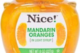 Nationwide Recall of Nice! Mandarin Oranges in 8-ounce Bottles Due to Possible Glass in Products