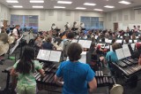 JCHS Band Hard at Work for the New Year