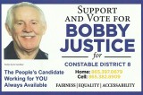 Bobby Justice Announces Candidacy For Constable District 8
