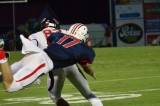 Patriots Suffer First Loss to Maryville Rebels, 41-17