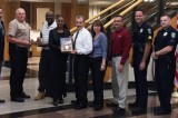 Morristown Police Department Recognized with Plaque from Breath of Life Ministries