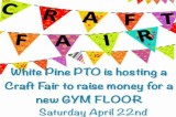 White Pine PTO Hosts Craft Fair to Replace Gym Floor White Pine PTO Hosts Craft Fair to Replace Gym Floor