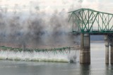 Dandridge Bridge SR92 (Blue/Green Bridge) Blasted Thursday Morning – Video