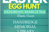 Dandridge Library Indoor Easter Egg Hunt March 31