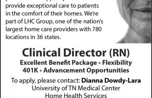 Clinical Director (RN) – UT Medical Center Home Health Services