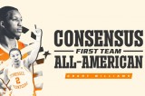 Williams Named Unanimous Consensus First-Team All-American Williams Named Unanimous Consensus First-Team All-American
