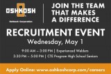 Oshkosh Hiring Event May 1