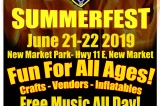 New Market Summerfest June 21 and 22