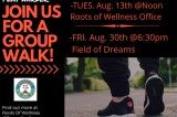 Roots of Wellness Walk August 30