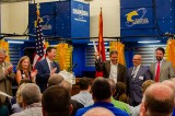 Welding at JCHS Brings Governor Lee and Other Dignitaries Welding at JCHS Brings Governor Lee and Other Dignitaries