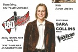 Sara Collins from The Voice and Aaron Justice to perform at Field Of Dreams In Dandridge, August 1, 2020 Sara Collins from The Voice and Aaron Justice to perform at Field Of Dreams In Dandridge, August 1, 2020