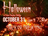 Trick or Treating In Historic Downtown Dandridge, Halloween Night, October 31