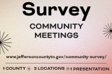 PUBLIC NOTICE – Jefferson County Survey Community Meetings, October 5 & 26, November 30, 2023